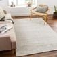 Surya Gavic 9" x 12" Medium Gray and Ivory Area Rug, , large