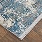 Feizy Cadiz Blue and Ivory 7"9" x 11" Area Rug, , large