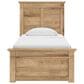 Ashley Makidern 2-Piece Twin Storage Bedroom Set with Four Drawers in Natural Brown, , large