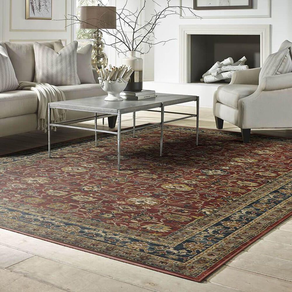 Karastan Spice Market Keralam 90936-30048 12&#39; x 15&#39; Garnet Area Rug, , large