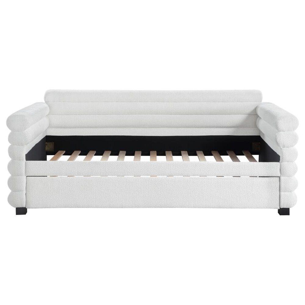 Pacific Landing Patricia Daybed with Trundle in White, , large
