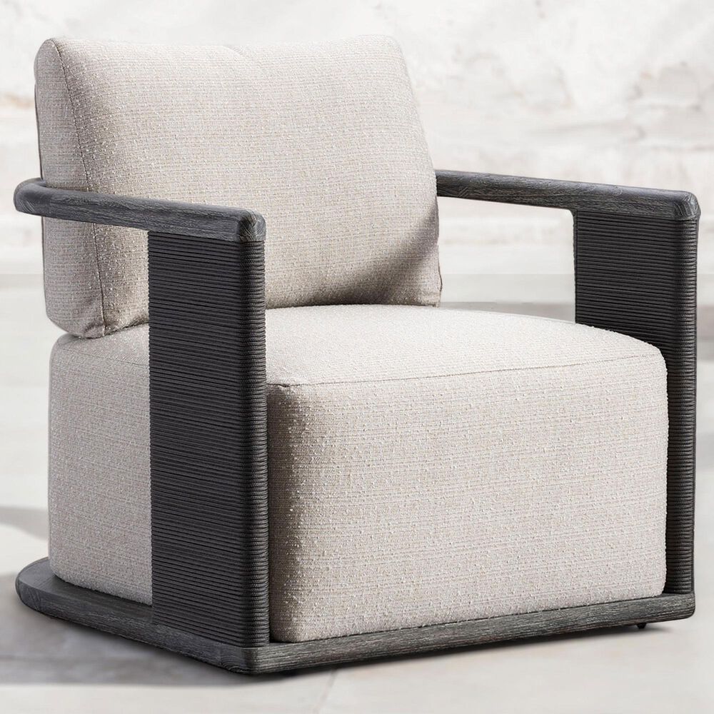 Bernhardt Andros Outdoor Swivel Chair in Beige, , large