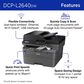 Brother DCP-L2640DW Compact Monochrome Laser Multifunction Printer, , large
