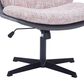 Impressions Vanity Alicia Vanity Chair with Pink Tweed Cushion in Black, , large