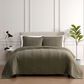 Hallmart Collectibles Sierra 3-Piece King Coverlet Set in Olive, , large
