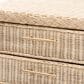 Baxton Studio Lanica 3-Drawer Nightstand in Sun Bleached, , large