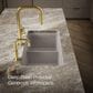 Kohler Cairn Undermount Double-Bowl Kitchen Sink in Matte Taupe, , large
