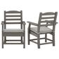 Ashley Visola Dining Chair with Cushion in Gray - Set of 2, , large
