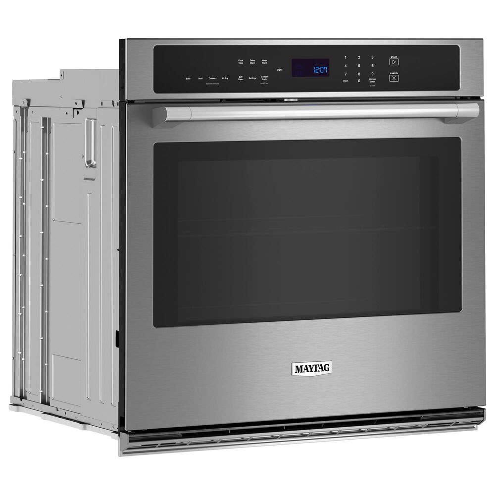 Maytag 30&quot; Single Wall Oven with Air Fry and Basket in Fingerprint Resistant Stainless Steel, , large