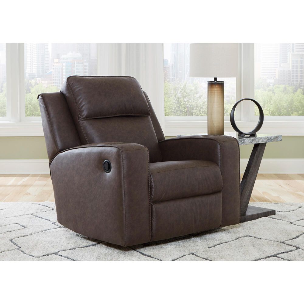 Ashley Lavenhorne Manual Recliners in Umber, , large