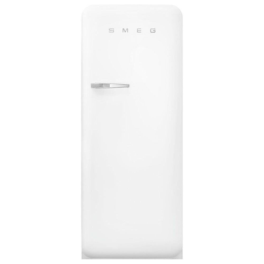 SMEG 9.53 Cu. Ft. Freestanding Compact Refrigerator with Right Handle in Matte White, , large