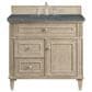 James Martin Vanities Lorelai 36" Single Vanity in Whitewashed Oak with 3 cm Parisien Bleu Quartz Top, , large