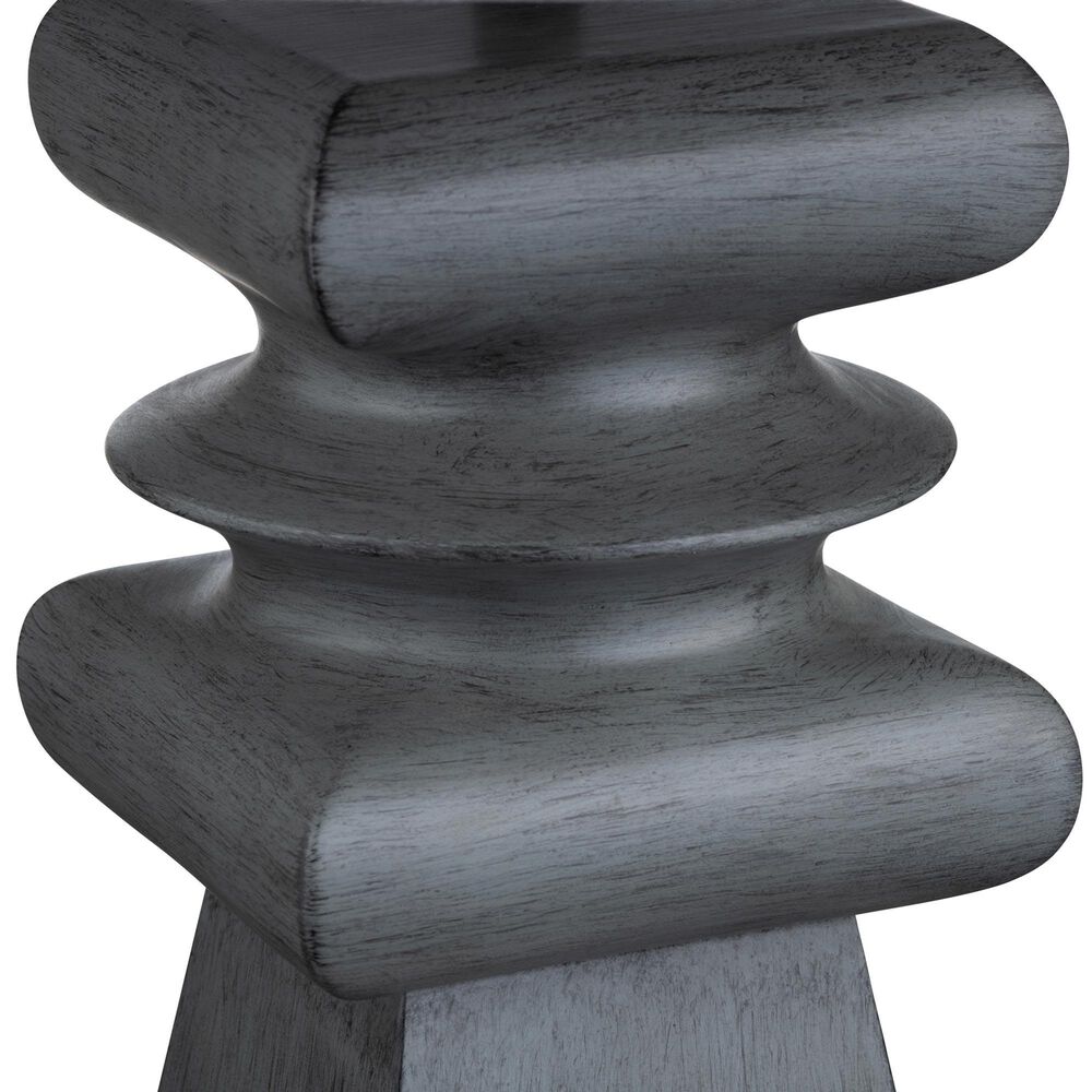 Crestview Collection Zane Table Lamp in Grey and Brushed Black, , large
