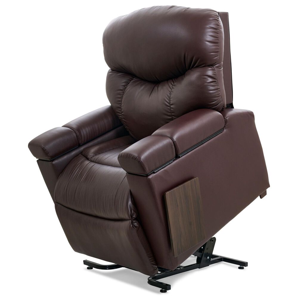Lounge Maya Medium Power Lift Recliner with Nirvana Heat and Air Massage in Brisa Coffee Bean, , large