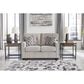 Ashley Mahoney Stationary Loveseat in Pebble, , large