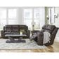 Ashley Lavenhorne Manual Loveseat in Granite, , large