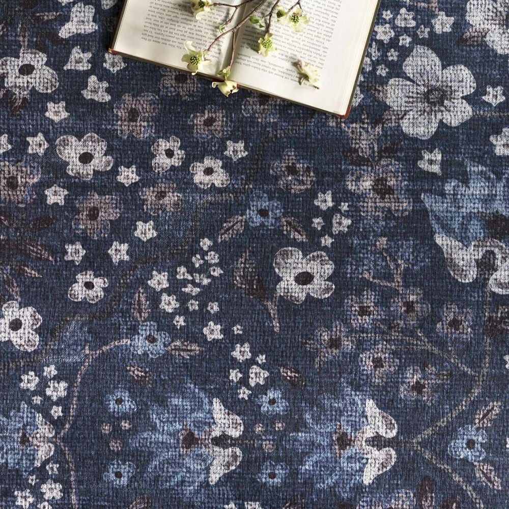Rifle Paper Co. x Loloi Palais PAL-02 3&#39;9&quot; x 5&#39;9&quot; Navy Area Rug, , large