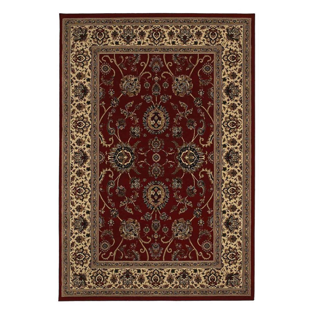 Oriental Weavers Ariana 130/8 6&#39; Round Red Area Rug, , large