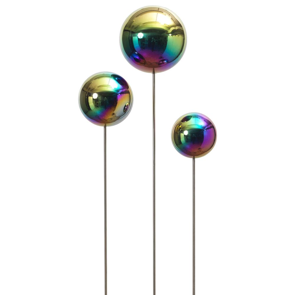 The Gerson Company Assorted Yard Stake in Multicolor (Set of 3) NFM