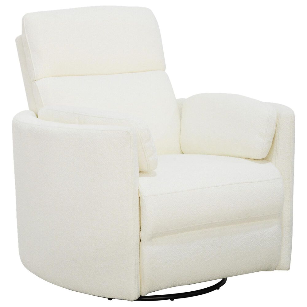 Simeon Collection Radius Power Swivel Glider Recliner in Revel Oyster, , large