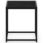 HOMLUX 1-Tier End Table in Americano and Black, , large