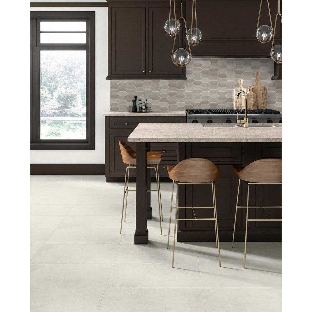 Dal-Tile Miramo Sand 2&quot; x 5&quot; Picket Undulated on 12.25&quot; x 11.125&quot; Ceramic Mosaic Sheet, , large