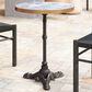 Zuo Modern Gazebo 24" Round Dining Table Black, Gold and Gray - Table Only, , large