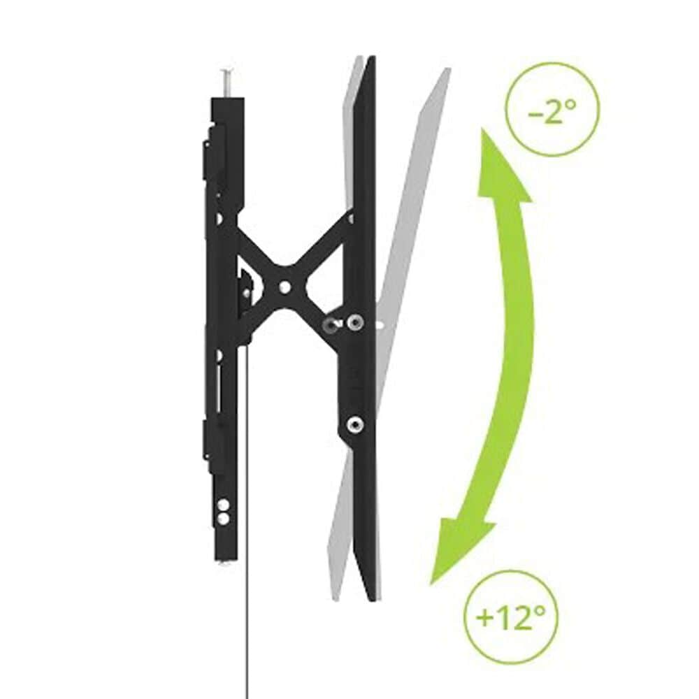 Kanto Outdoor Extend and Tilt TV Wall Mount for 45" - 100" TVs in Black, , large