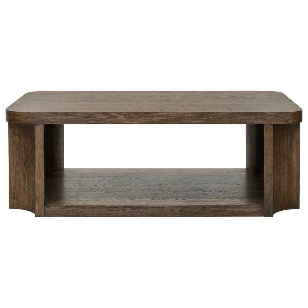 Bassett Mirror Company Griffin Coffee Table in Graphite Oak, , large