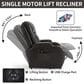 Hearth and Haven Power Lift Recliner in Brown, , large