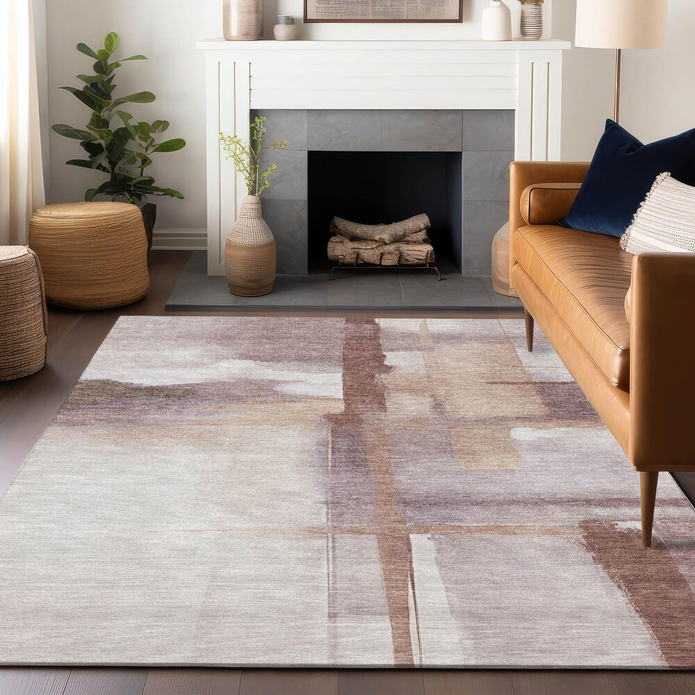 Dalyn Rug Company Ravenna RN9 3&#39; x 5&#39; Blush Area Rug, , large