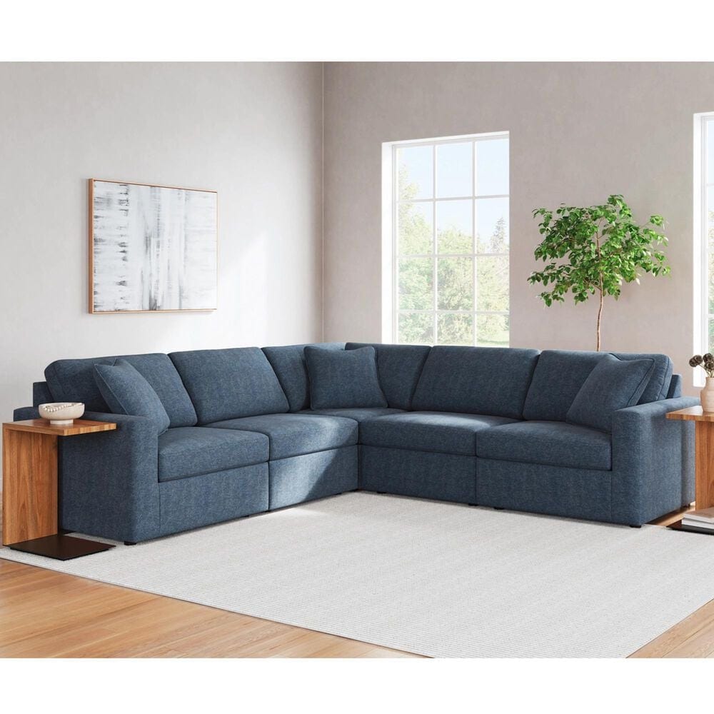 Ashley Modmax 5-Piece Sectional in Ink, , large