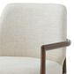 Theodore Alexander Kesden Arm Chair with Halo Upholstered in Pyramid Brown, , large