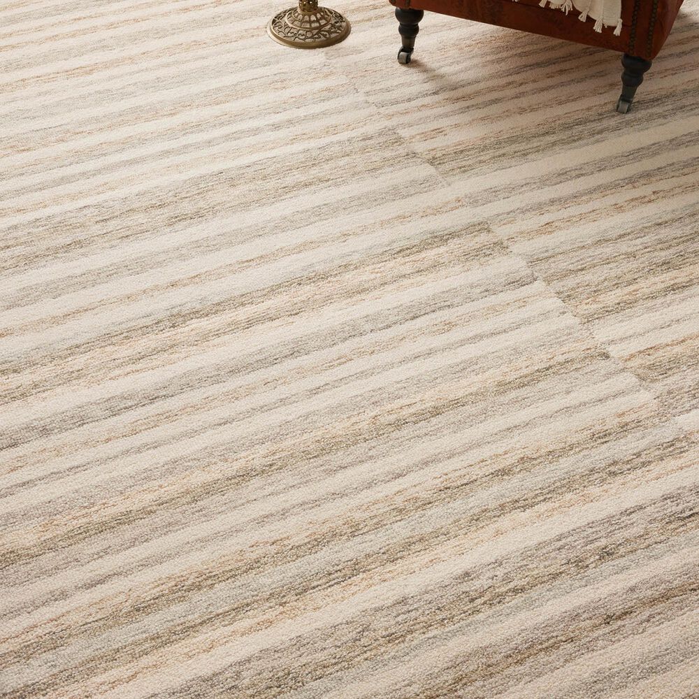 Chris Loves Julia x Loloi Chris 5&#39; x 7&#39;6&quot; Ivory and Clay Area Rug, , large