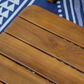 Linon Home Decor Breton 2-Piece Outdoor Conversation Set in Brown, , large