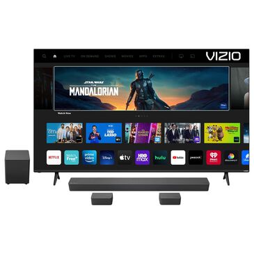 VIZIO 65" Class M-Series Quantum 4K LED HDR - Smart TV with 5.1 Home Theater Sound Bar in Black, , large