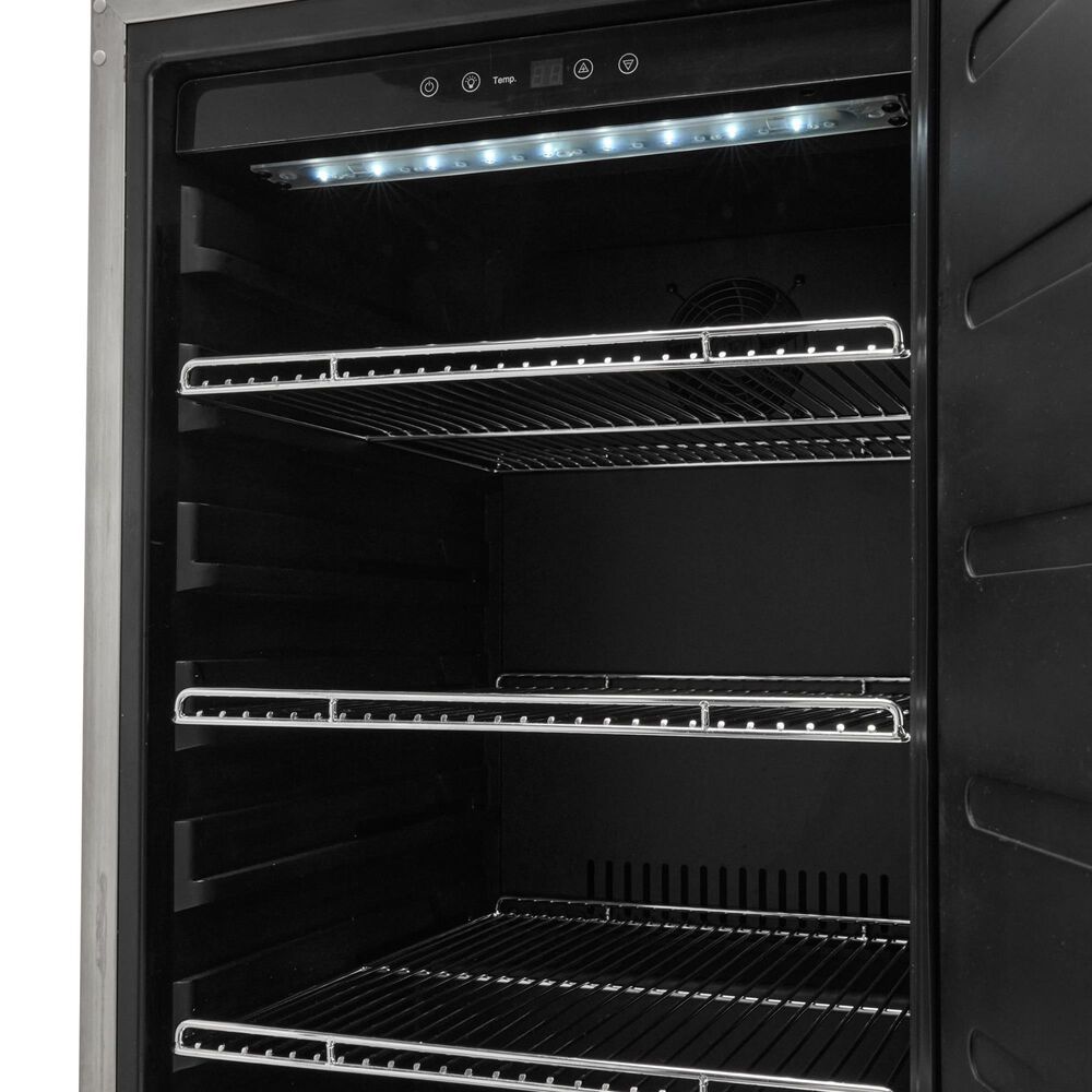 Coyote Outdoor 4.1 Cu. Ft. Outdoor Built-In Compact Refrigerator with Right Hinge in Stainless Steel, , large