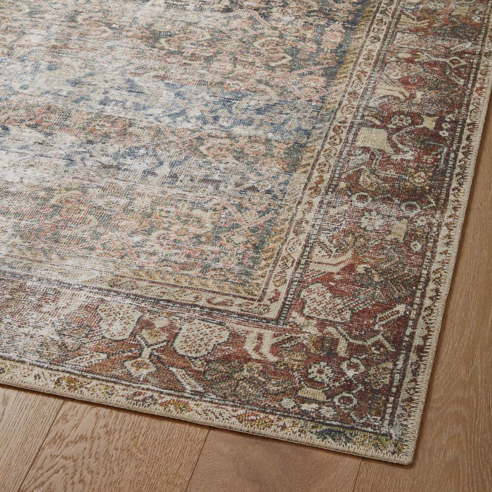 Amber Lewis x Loloi Georgie 2&#39; x 5&#39; Multicolor and Spice Runner, , large