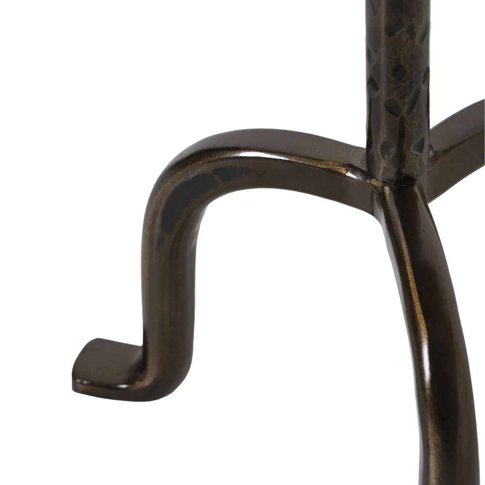 Four Hands Jocelyn End Table in Dark Brass, , large