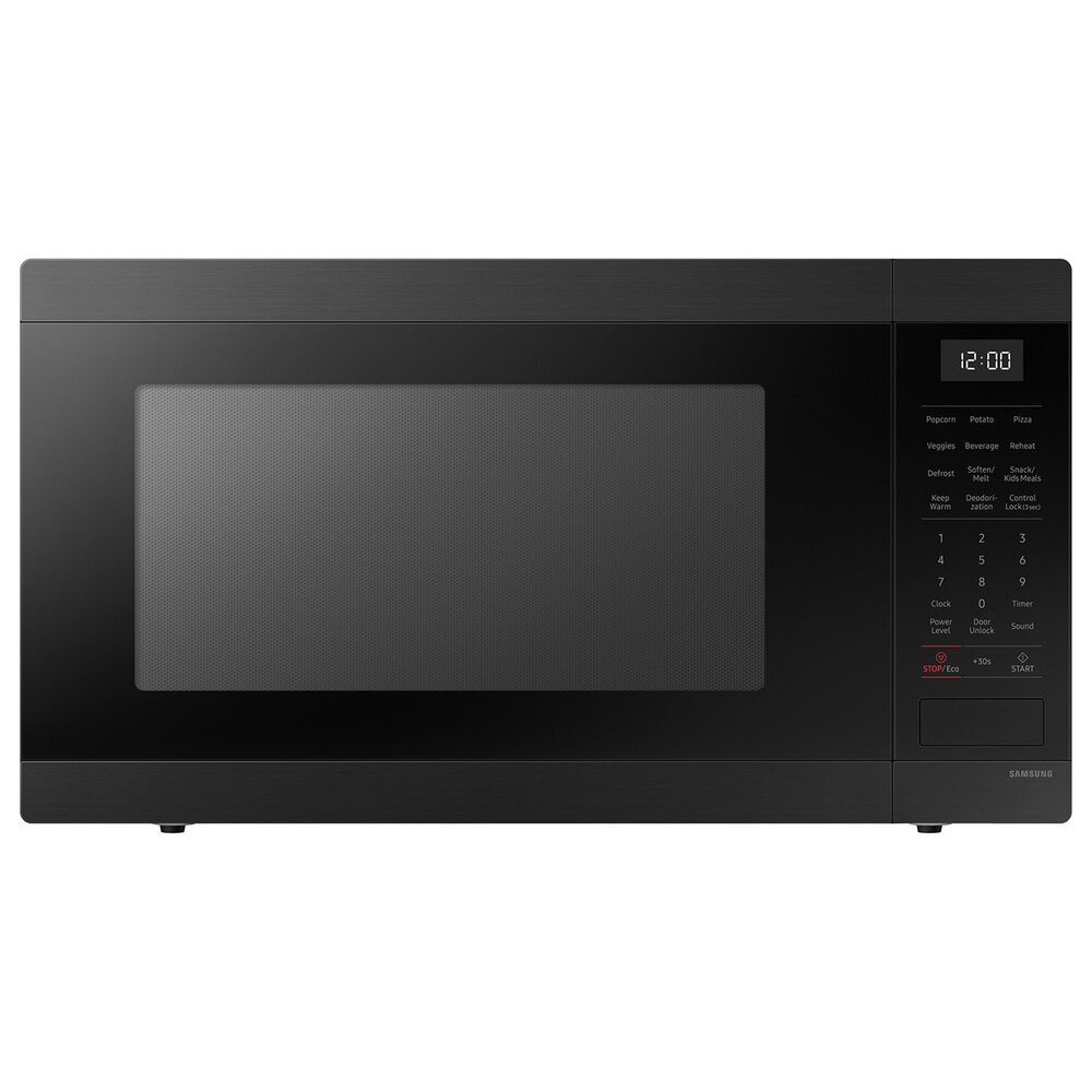 Samsung 1.9 Cu. Ft. Countertop Microwave with Sensor Cook in Matte Black Steel, , large
