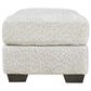 Ashley Brebryan Ottoman in Flannel, , large