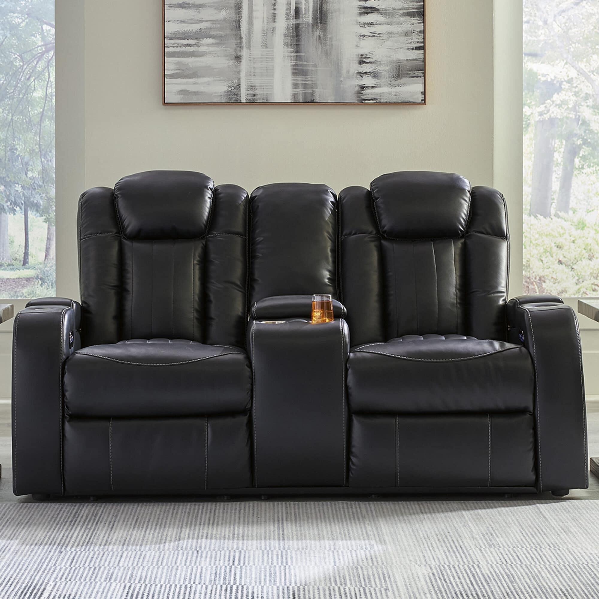 Backtrack power reclining loveseat with console best sale