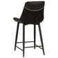 Linon Home Decor Elder 24" Counter Stool in Black, , large