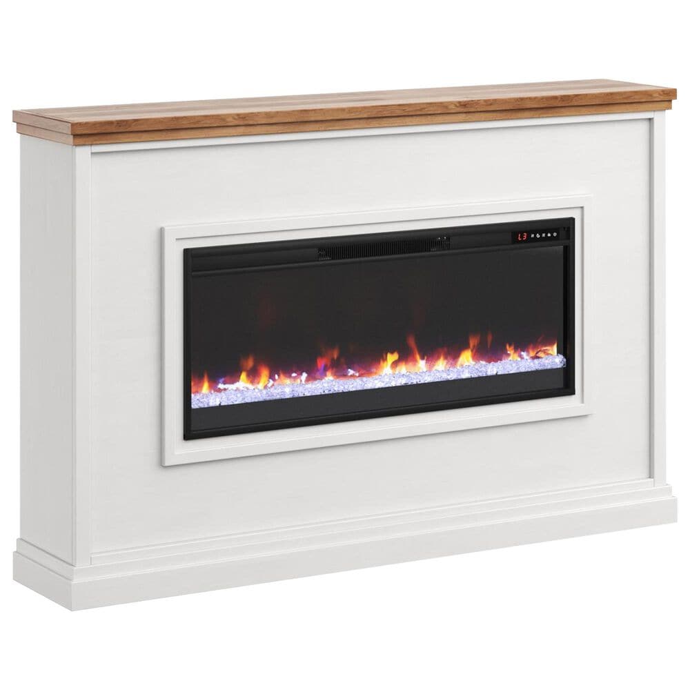 Legends Home Sonoma Fireplace Mantel in Jasmine White Wash and Barnwood, , large