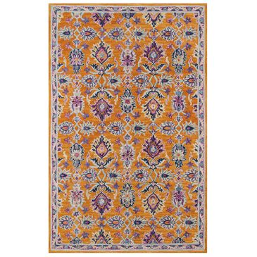 Momeni Ibiza IBI-04 2" x 3" Orange Area Rug, , large