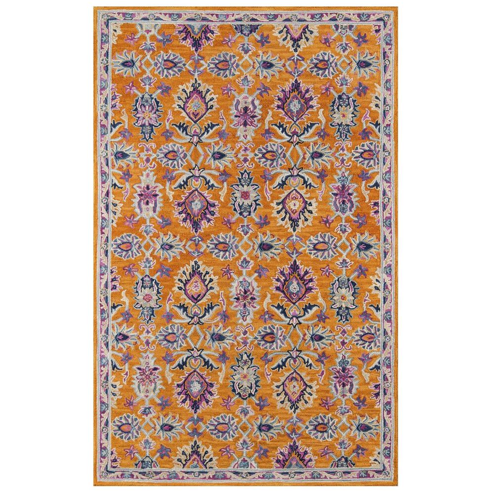 Momeni Ibiza IBI-04 2" x 3" Orange Area Rug, , large