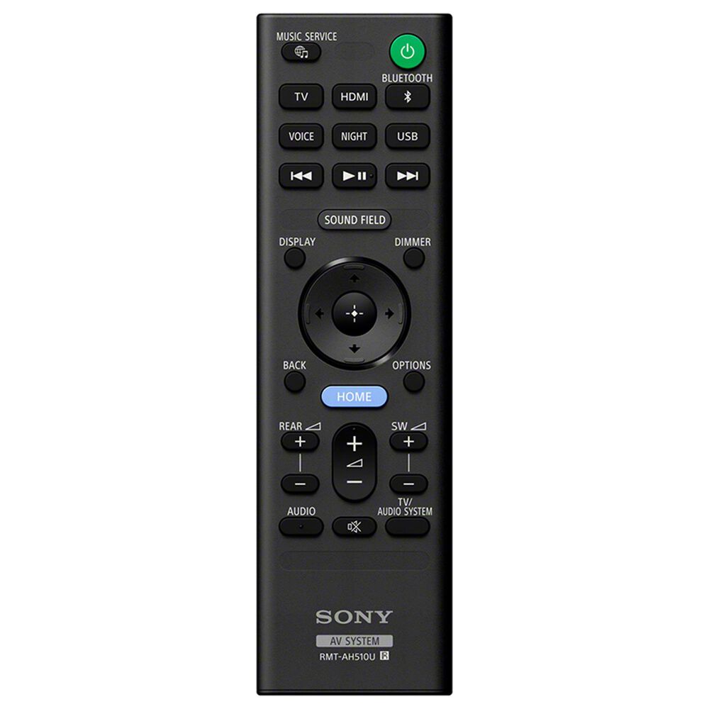 Sony 5.1.2 Channels Dolby Atmos Soundbar and Subwoofer in Black, , large