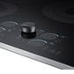 Samsung 2-Piece Kitchen Package with 30" Matte Black Steel Double Wall Oven and 30" Stainless Steel Smart Electric Cooktop, , large