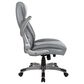 Valor Living Executive Chair with Grey Upholstery in Titanium, , large
