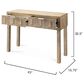 Splendor Living Alton 2-Drawer Wood Console Table in Grey, , large